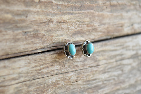 Turquoise Stud Earrings